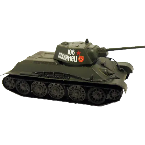 Army Tank Model Representing Military History