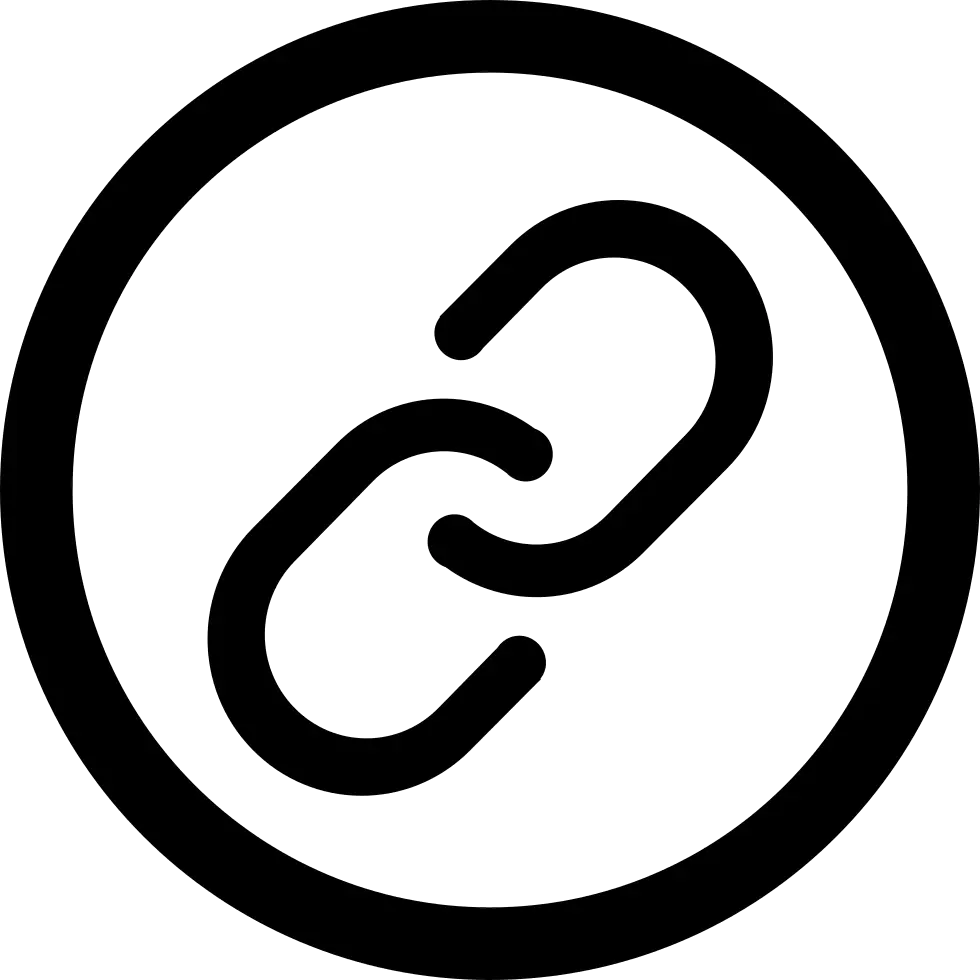 Circle Chain Link Icon Design