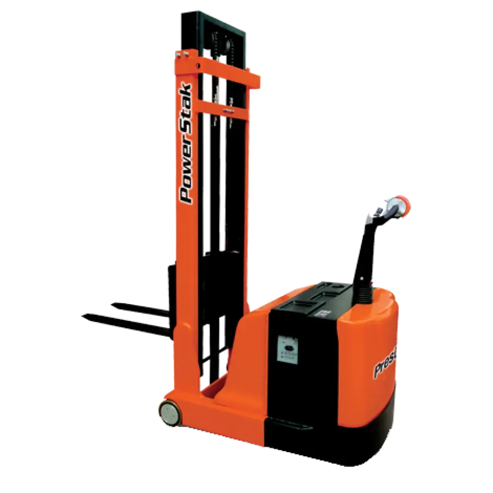 Orange Forklift for Warehouse