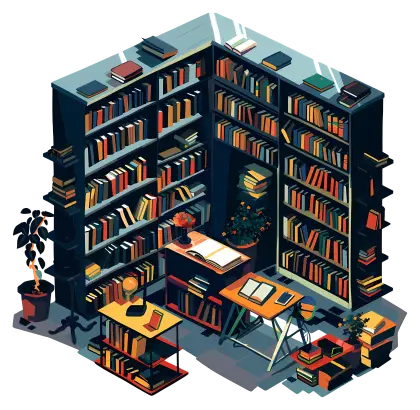 Cozy Library Corner