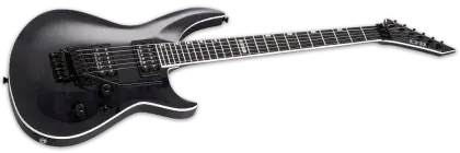 Black Electric Guitar with Sleek Design