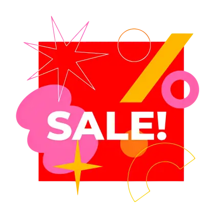 Colorful Sale Sign