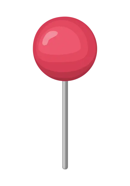 Red Lollipop Illustration