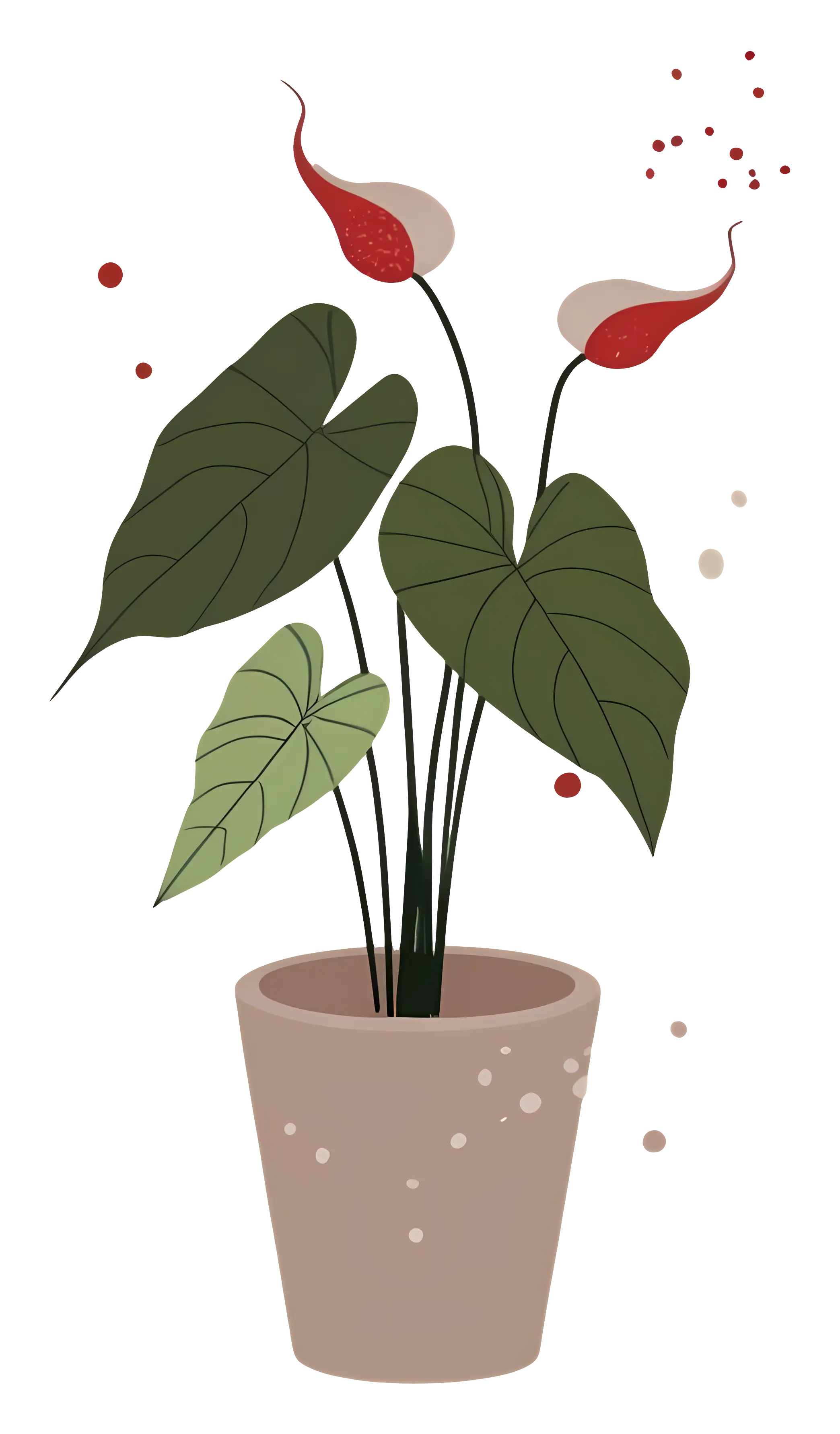 Potted Plant Illustration