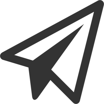 Paper Airplane Icon Design