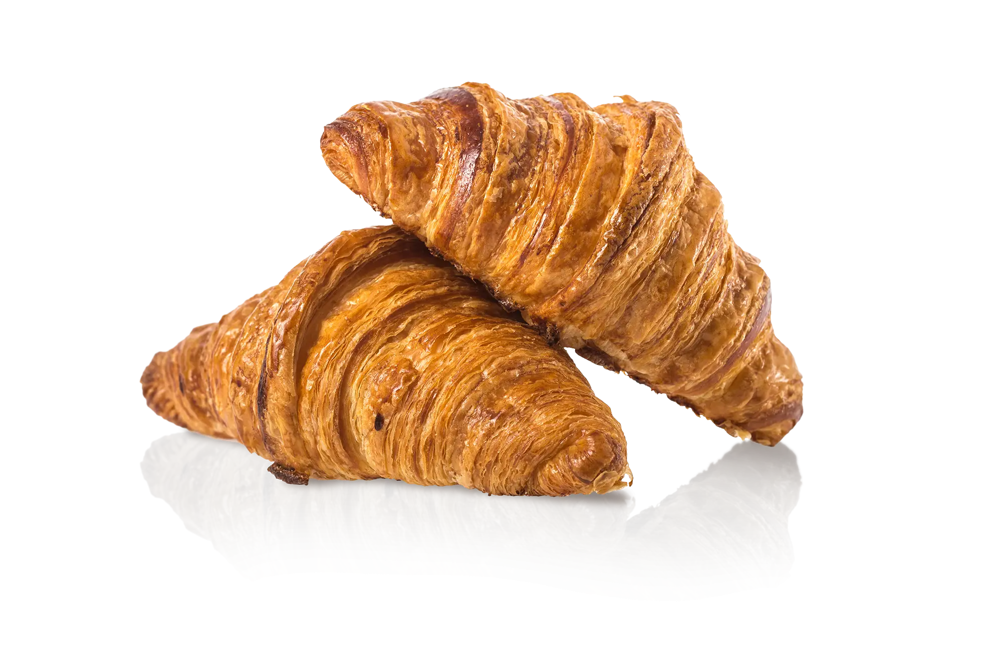 Golden Brown Croissants for Breakfast