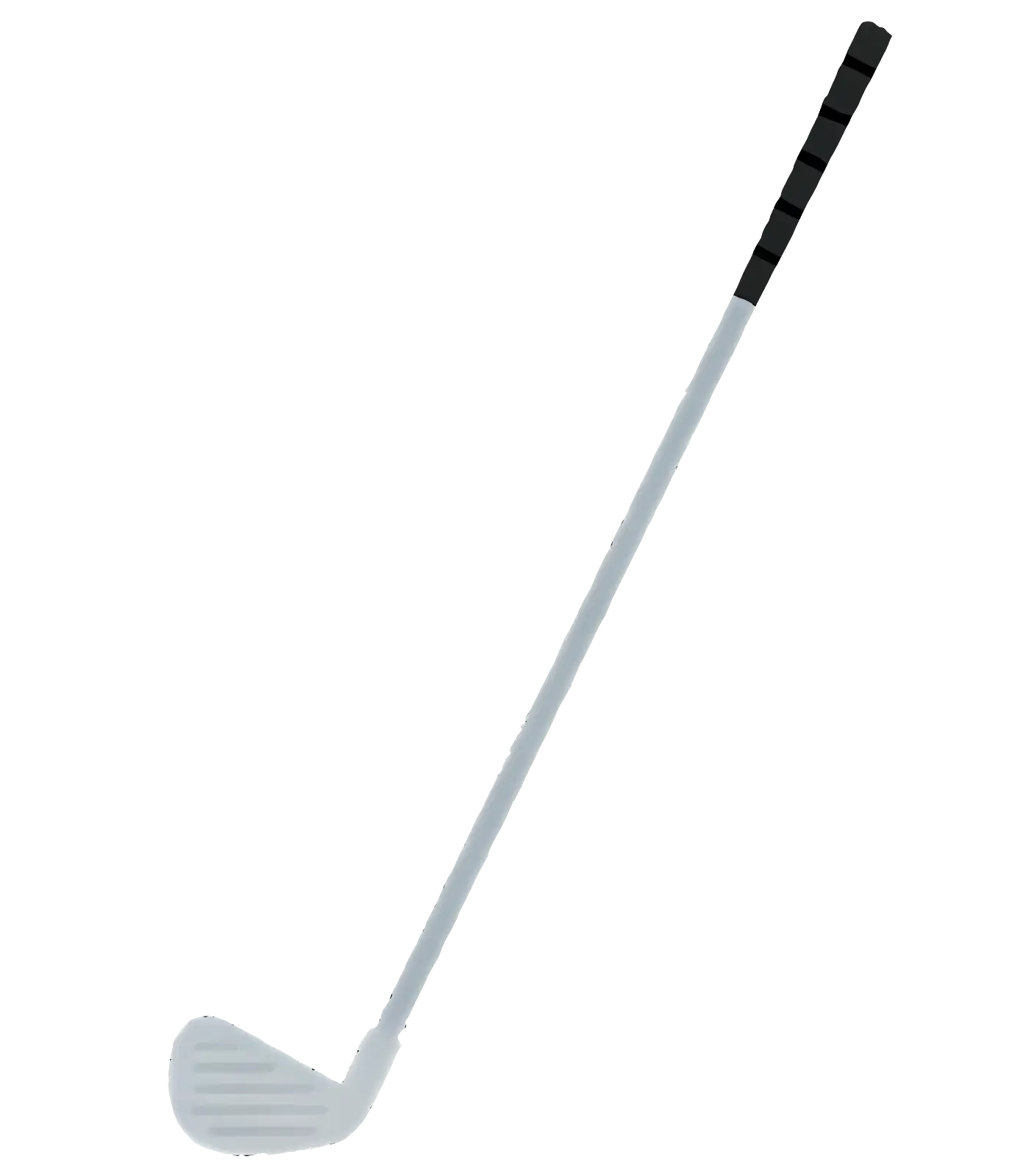 White Golf Club Illustration for Sports