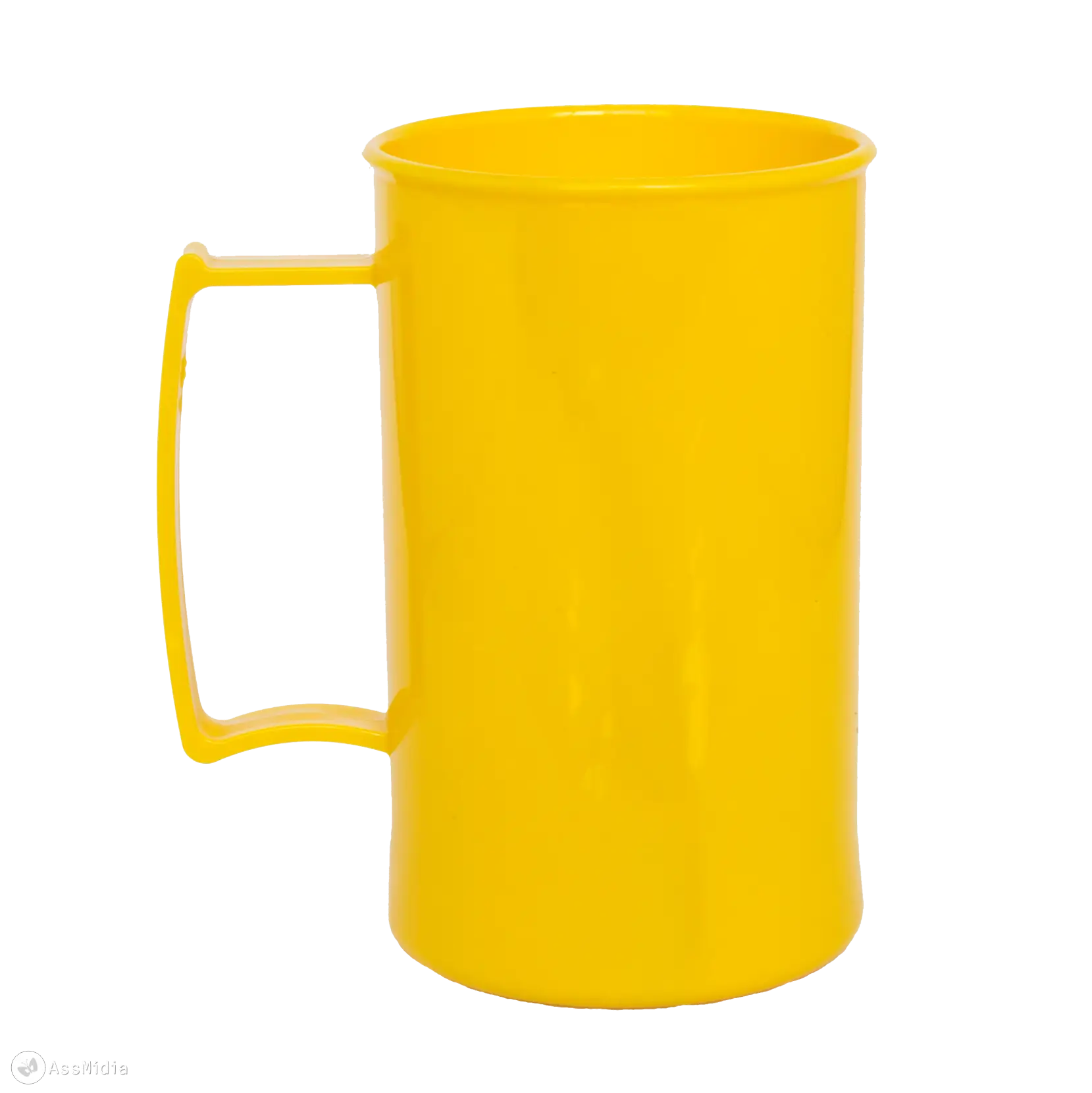 Yellow Plastic Mug