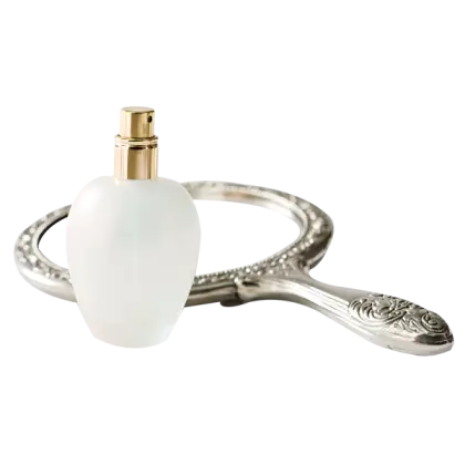 Vintage Perfume Bottle and Mirror
