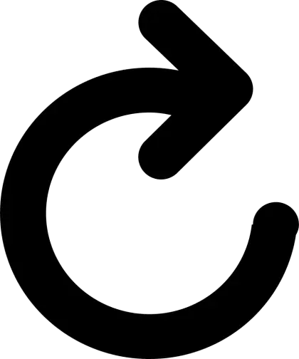 Black Circular Arrow