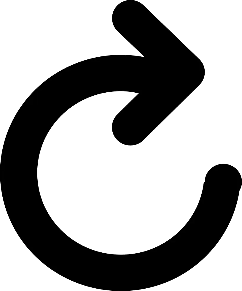 Black Circular Arrow
