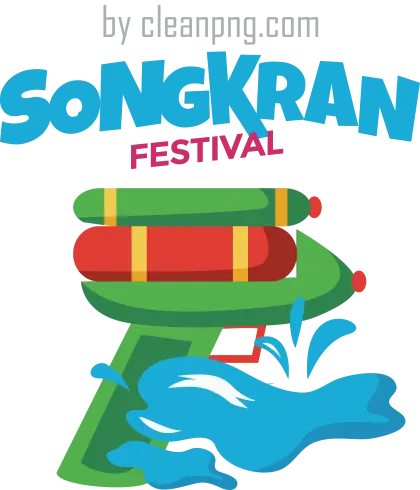 Songkran Festival with Water Gun