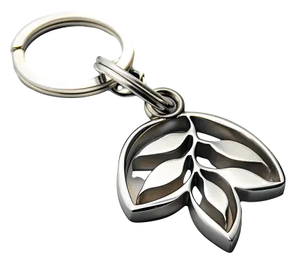 Stylish Leaf Keychain