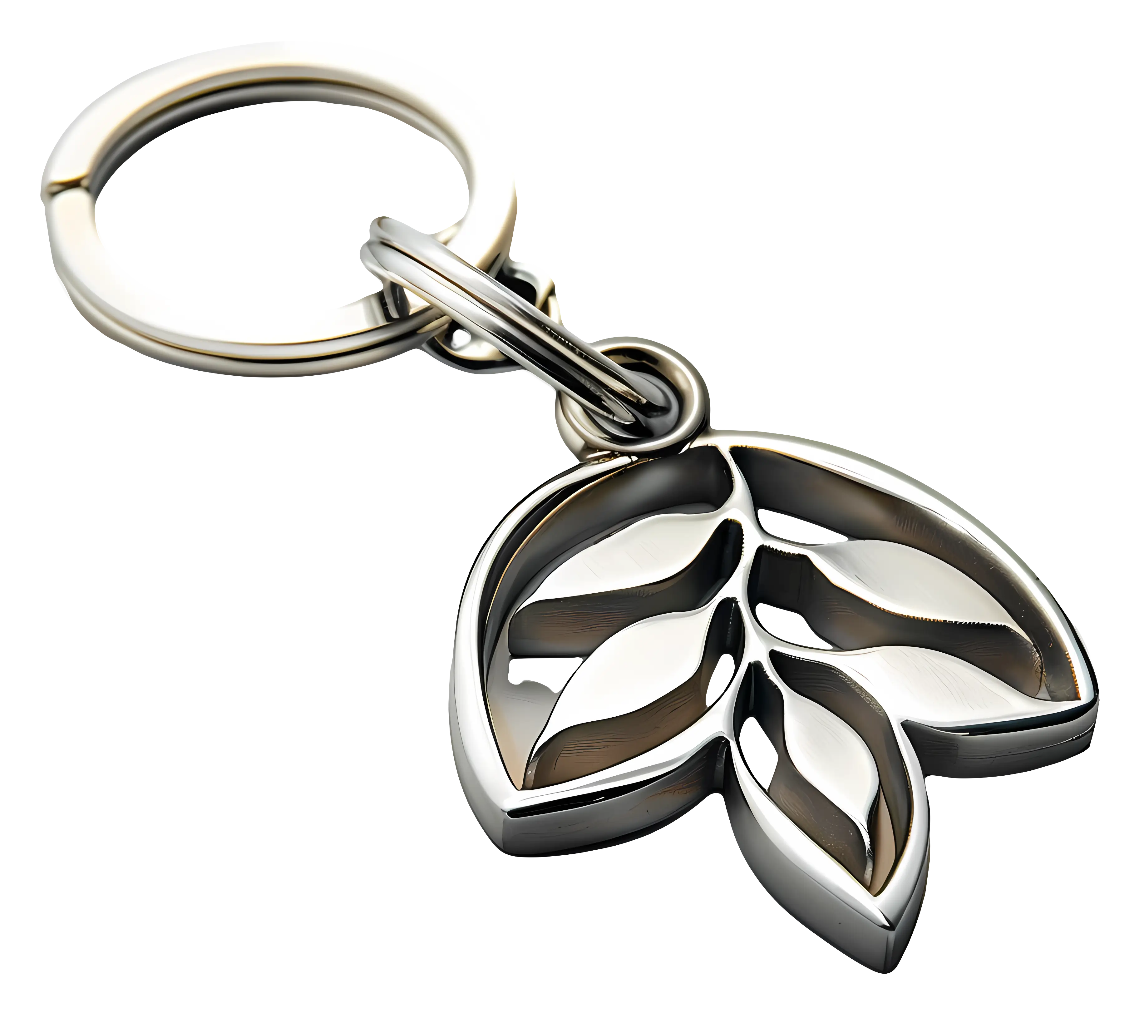 Stylish Leaf Keychain