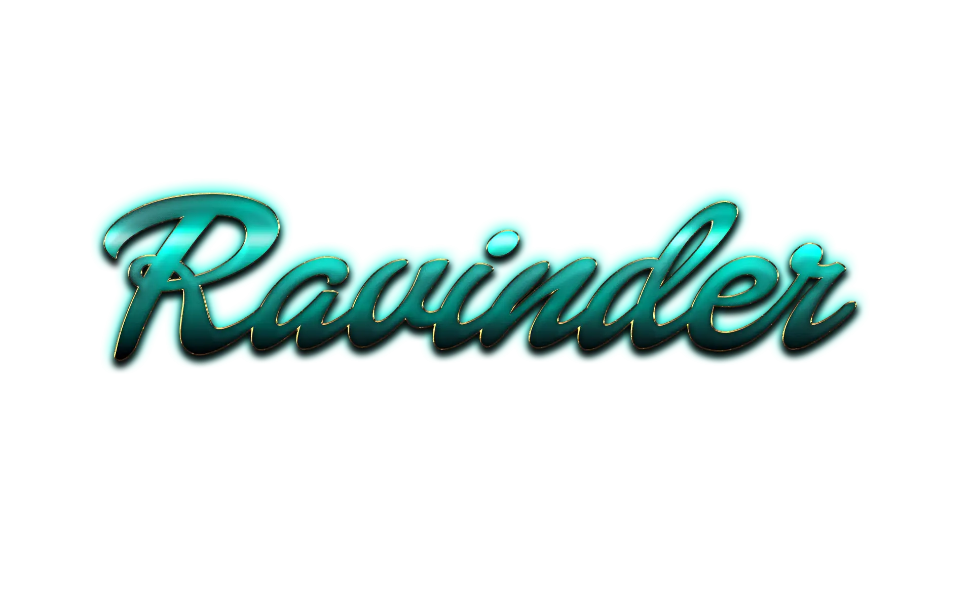 Stylized Name Text