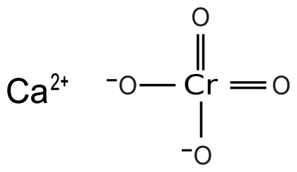 Calcium Chromate Chemical Structure