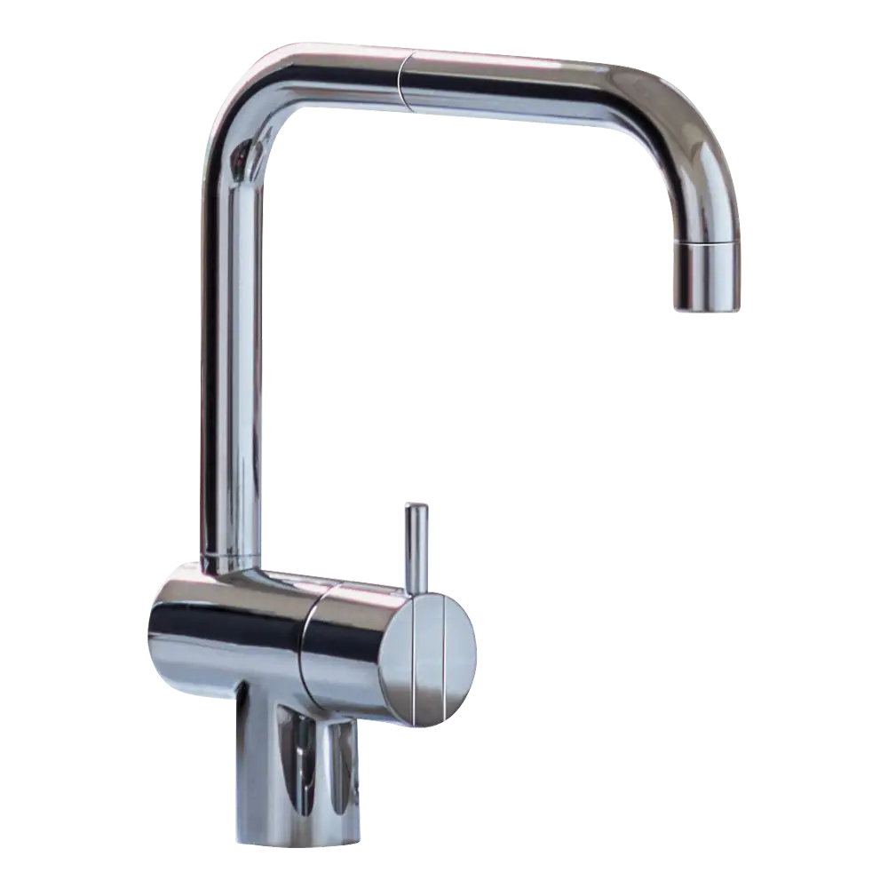 Modern Chrome Kitchen Faucet