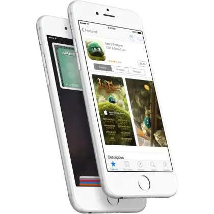 Smartphones Displaying Apps