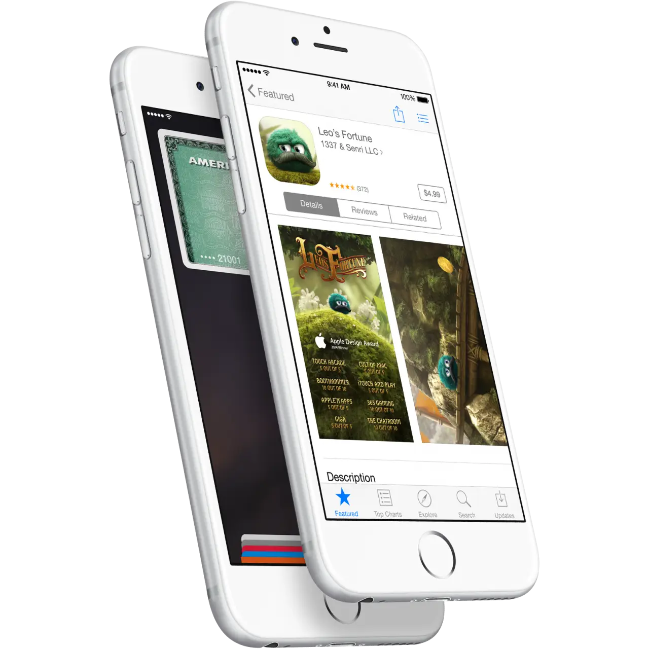 Smartphones Displaying Apps