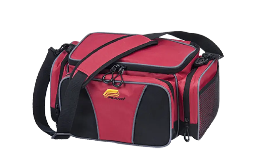Durable Red and Black Travel Bag