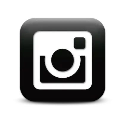 Black Instagram Logo Design