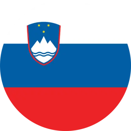 Slovenian Flag with Coat of Arms