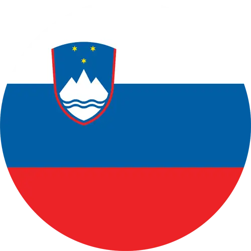 Slovenian Flag with Coat of Arms