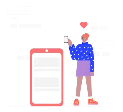 Person Holding a Smartphone with Large Screen
