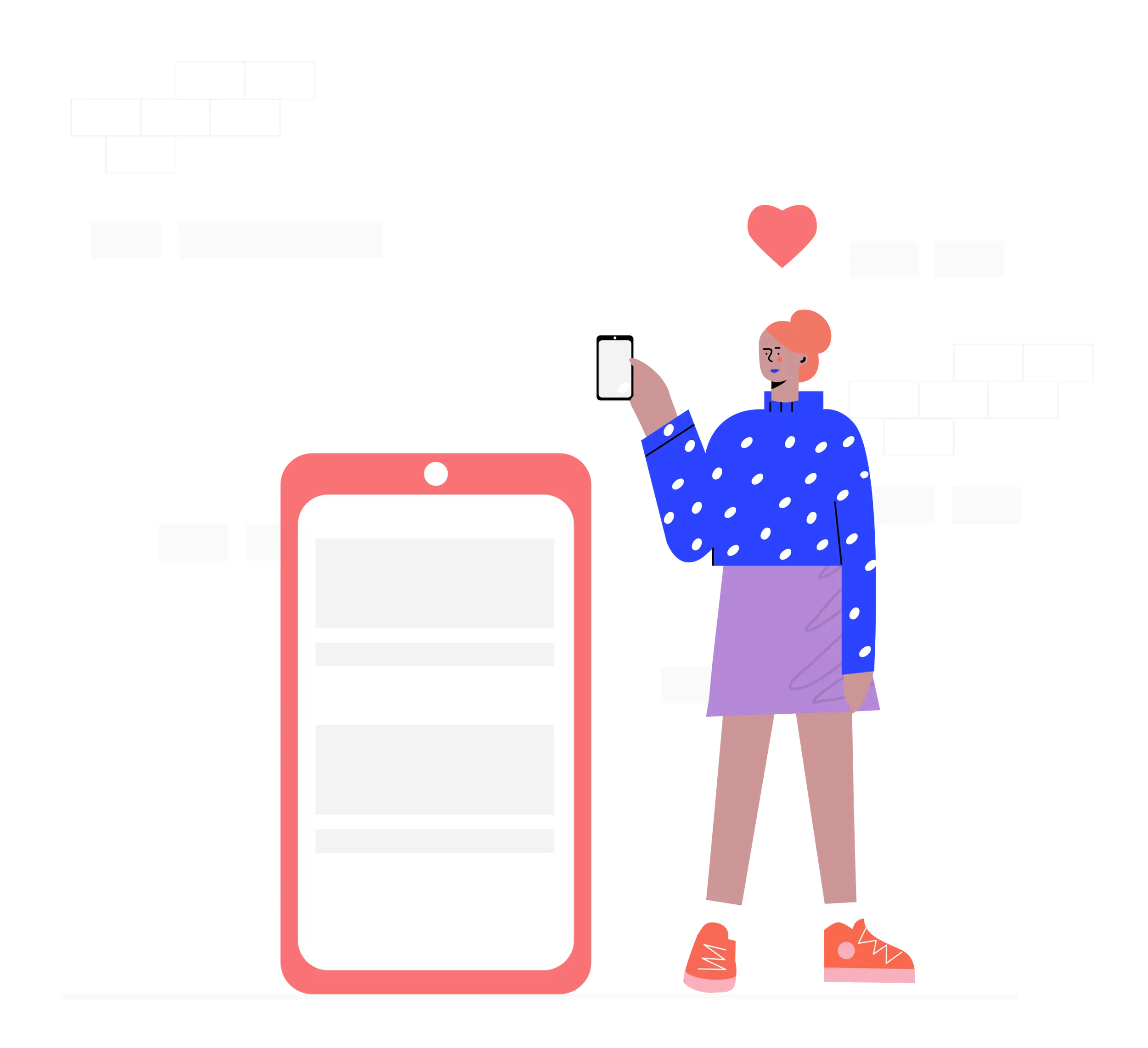 Person Holding a Smartphone with Large Screen