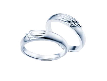Silver Wedding Rings for Marriage