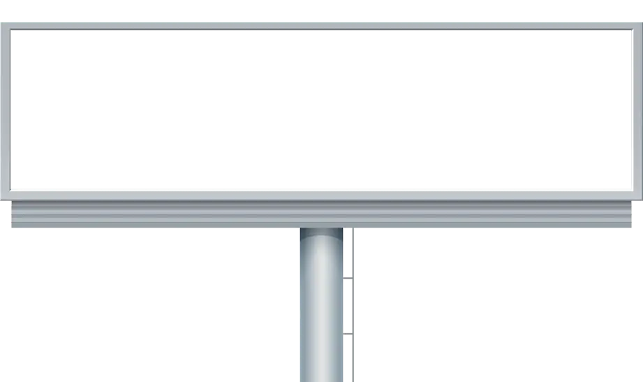 Blank Billboard Illustration