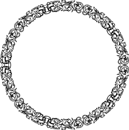 Ornamental Circular Border Design