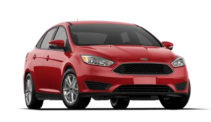 Modern Red Compact Car for Urban Use