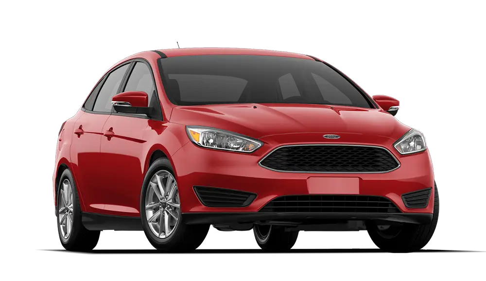 Modern Red Compact Car for Urban Use