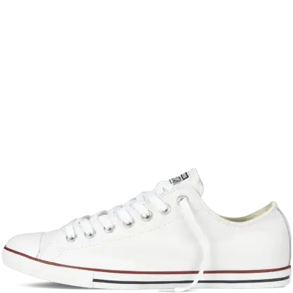 Classic White Sneaker with Laces