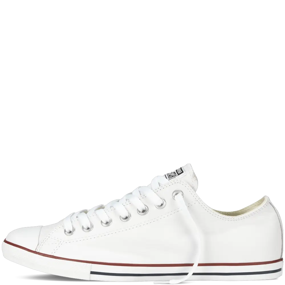 Classic White Sneaker with Laces