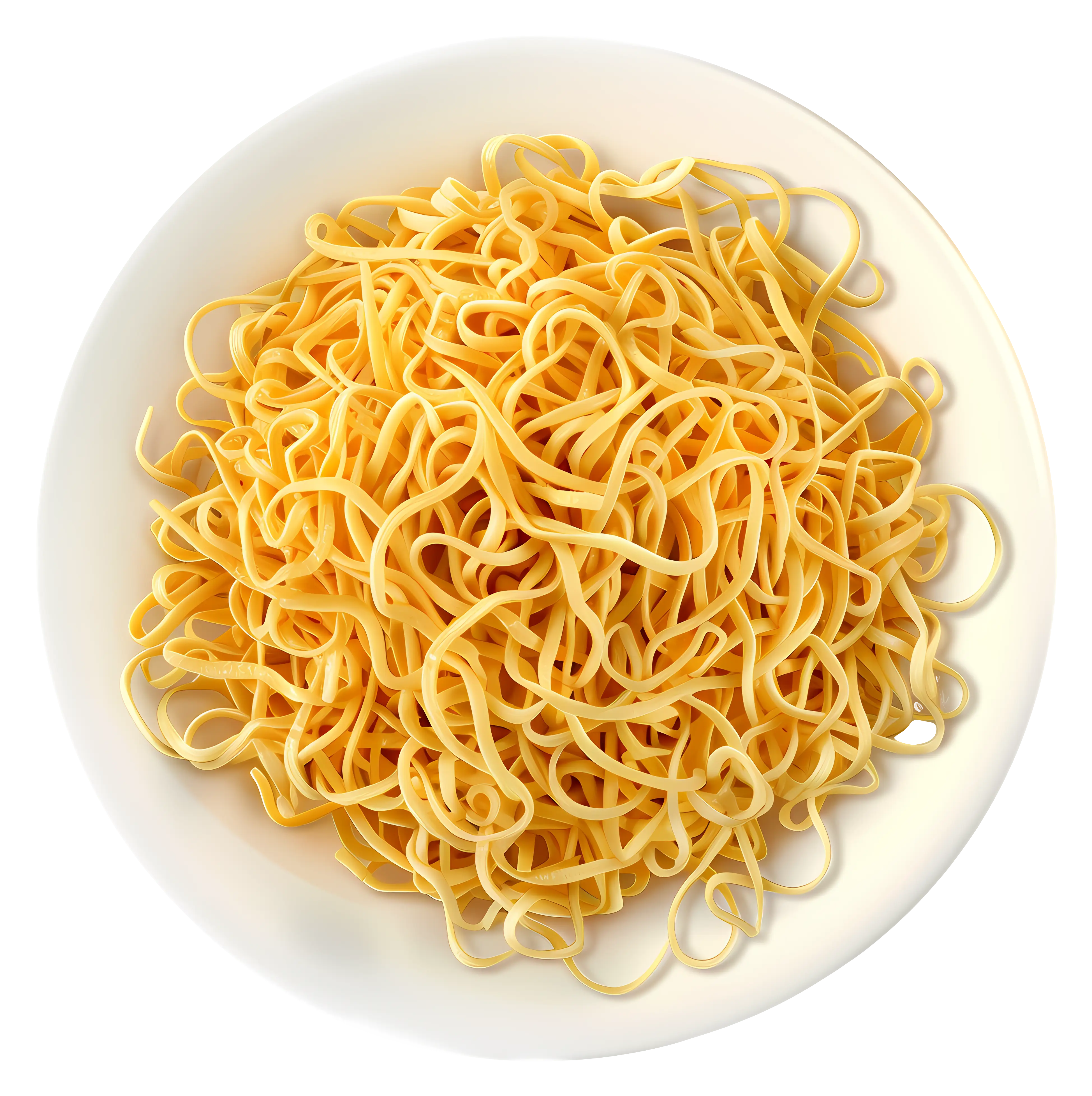 Plain Noodles in Bowl