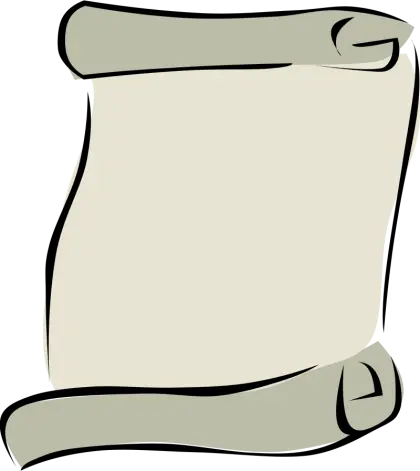 Decorative Scroll Illustration