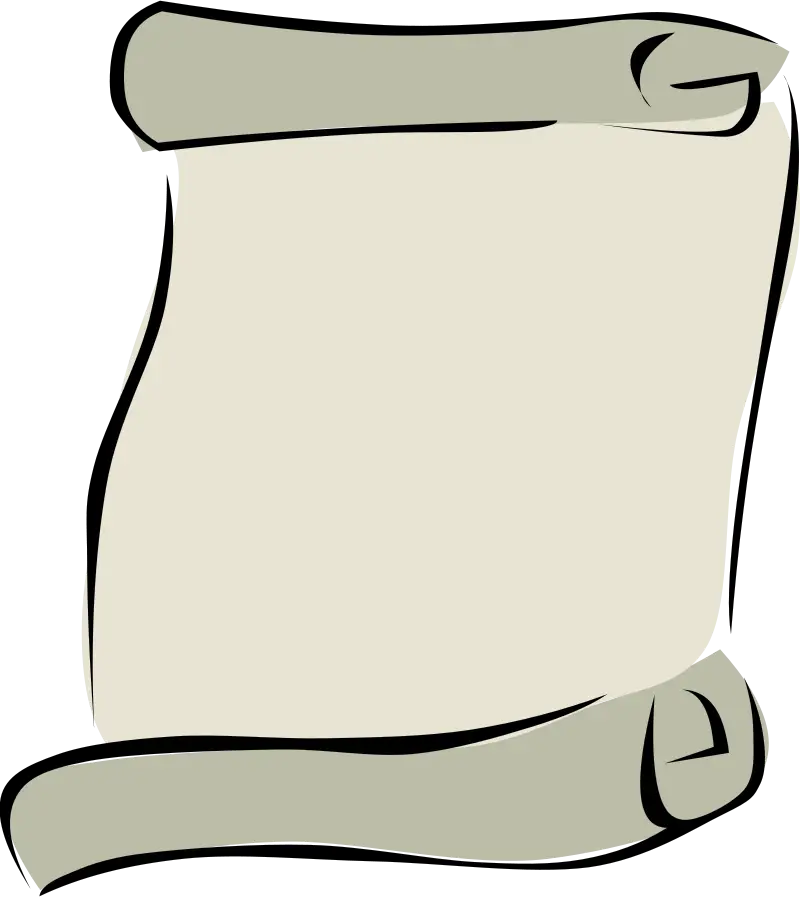 Decorative Scroll Illustration