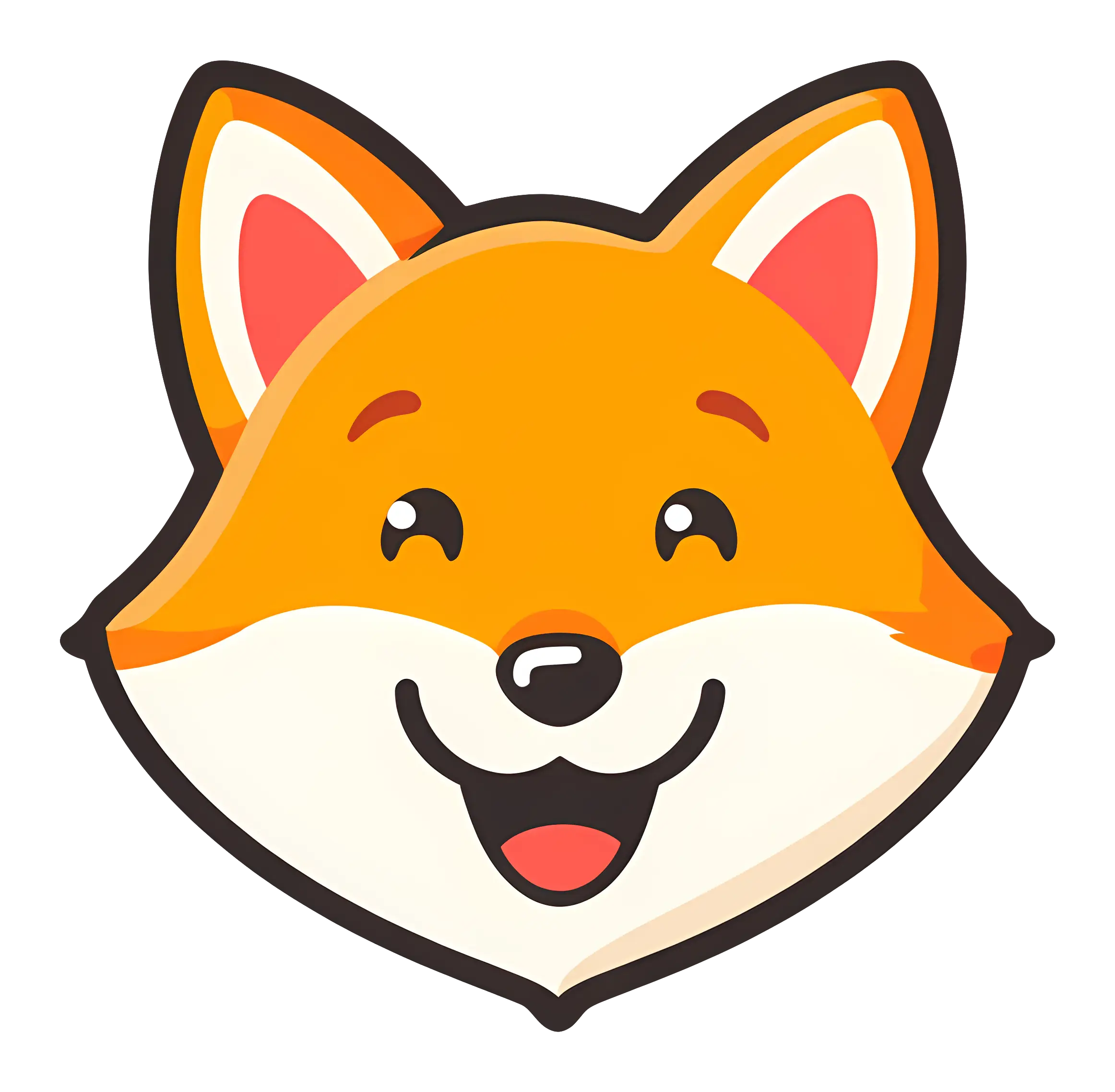Smiling Fox Face