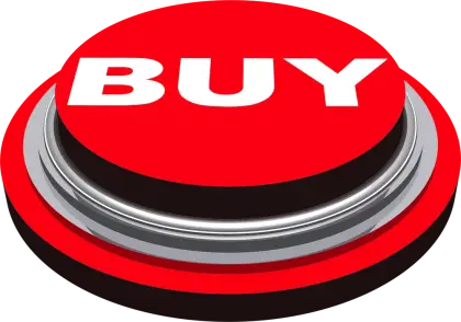 Red Buy Button for Online Shopping