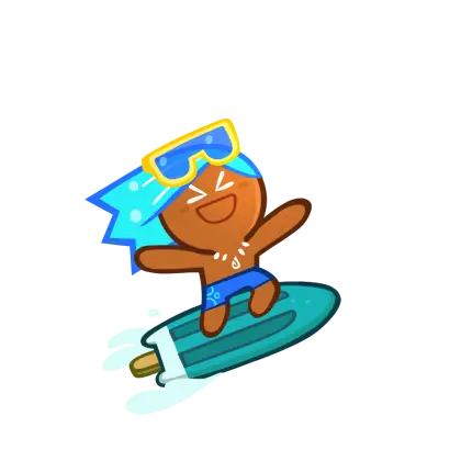 Cartoon Surfer Character