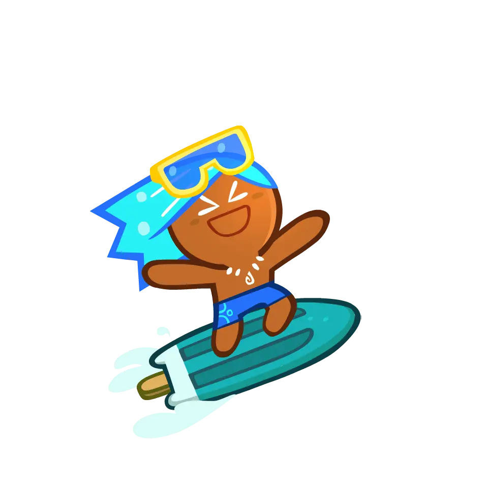 Cartoon Surfer Character