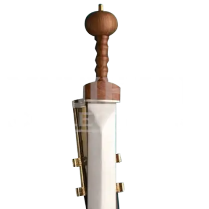 Sword with Handle and Sheath