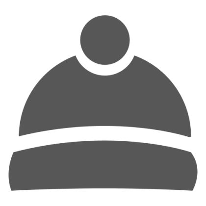 Gray Cozy Winter Beanie Hat