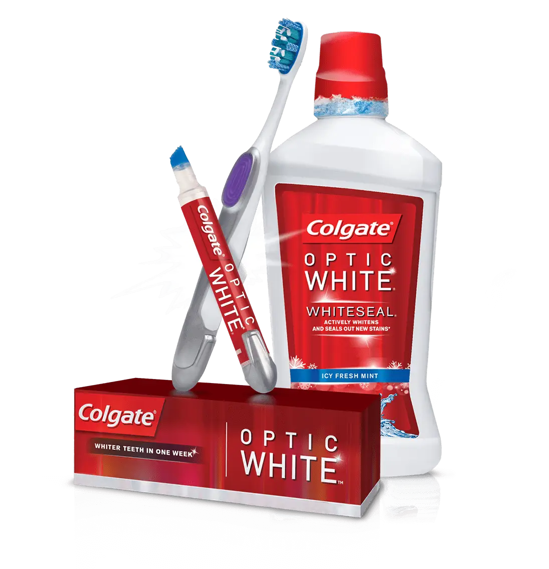 Colgate Optic White Dental Care Set