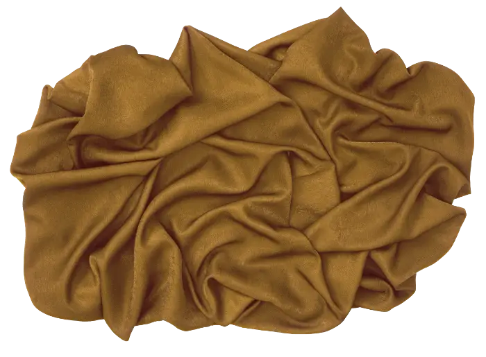 Brown Fabric with Soft Folds