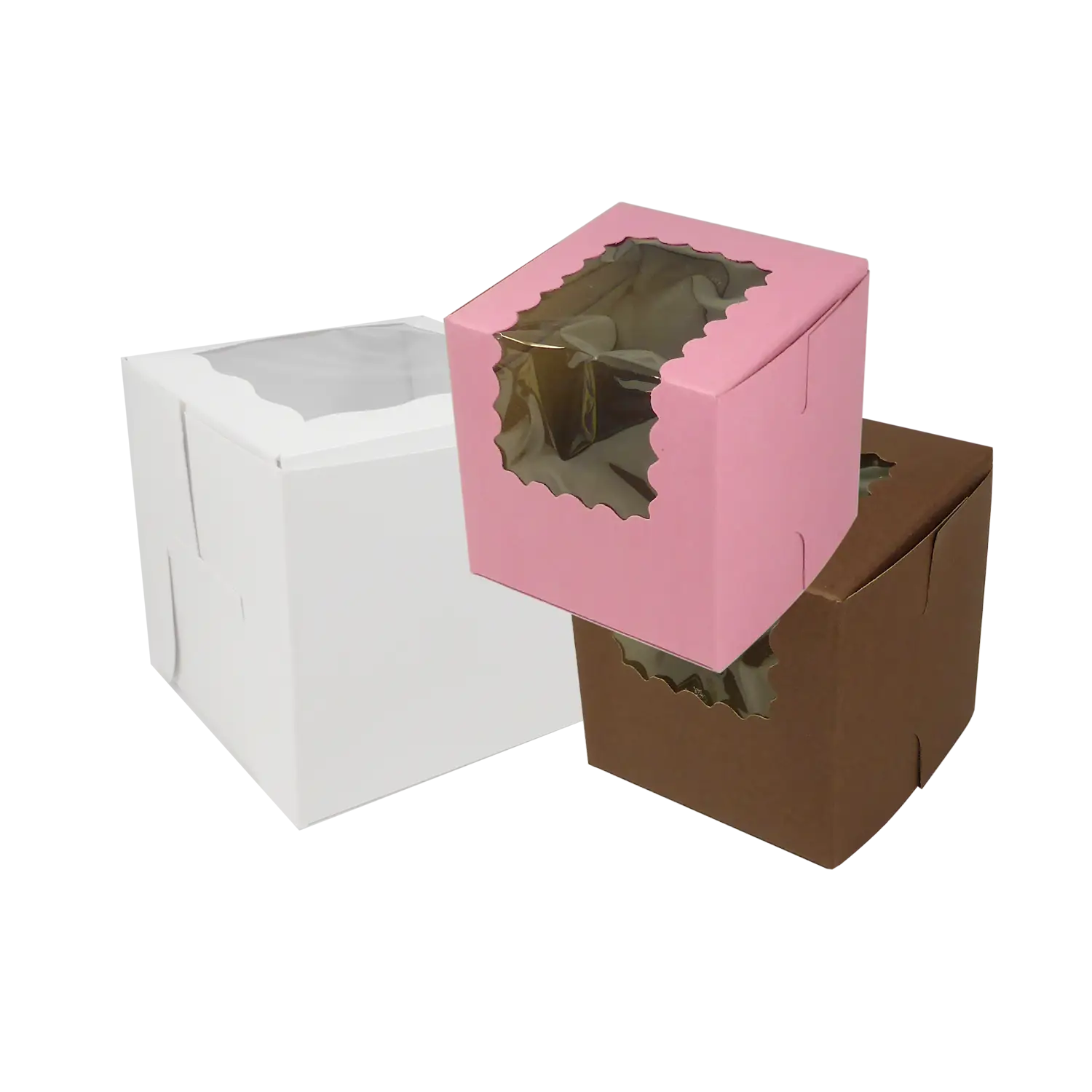 Colorful Cupcake Boxes