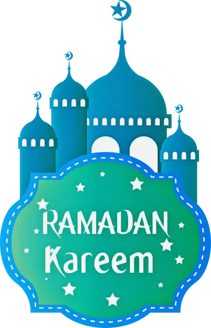 Ramadan Kareem Greeting Illustration