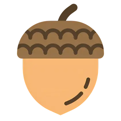 Simple Acorn Icon